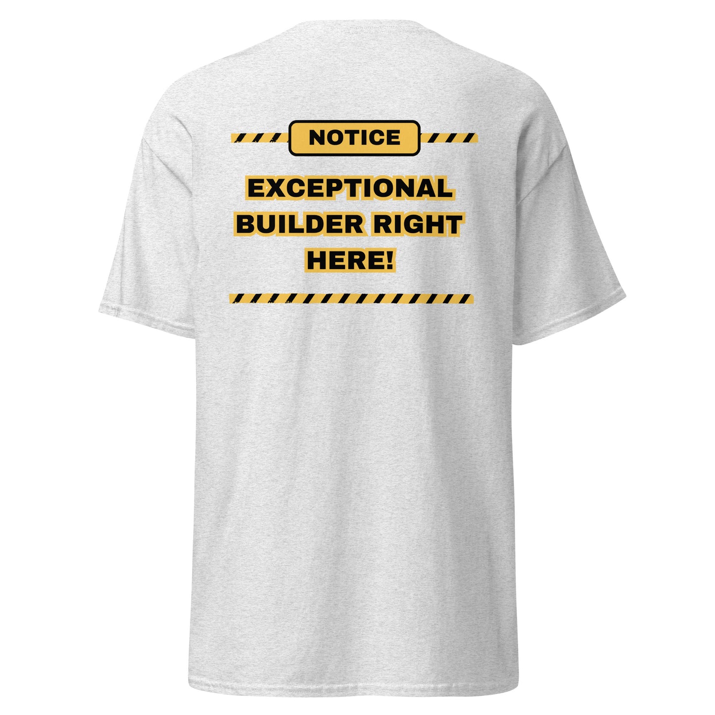 Builder right here tee