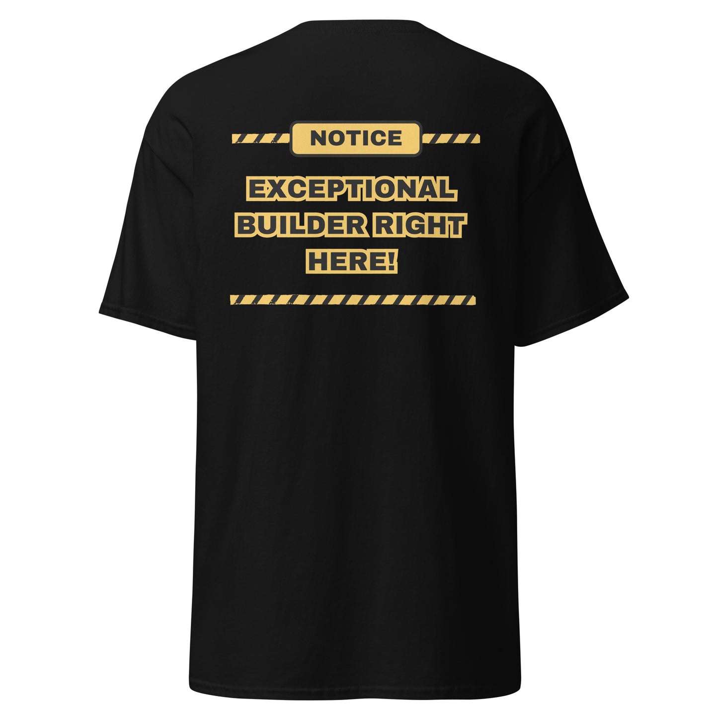 Builder right here tee