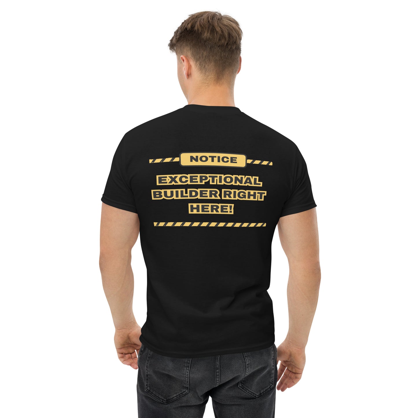 Builder right here tee