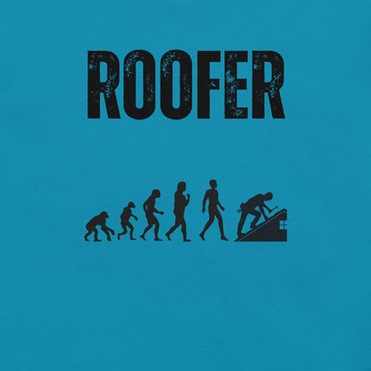 Funny T-shirt for roofers - Roofer Evolution Design - GWaves