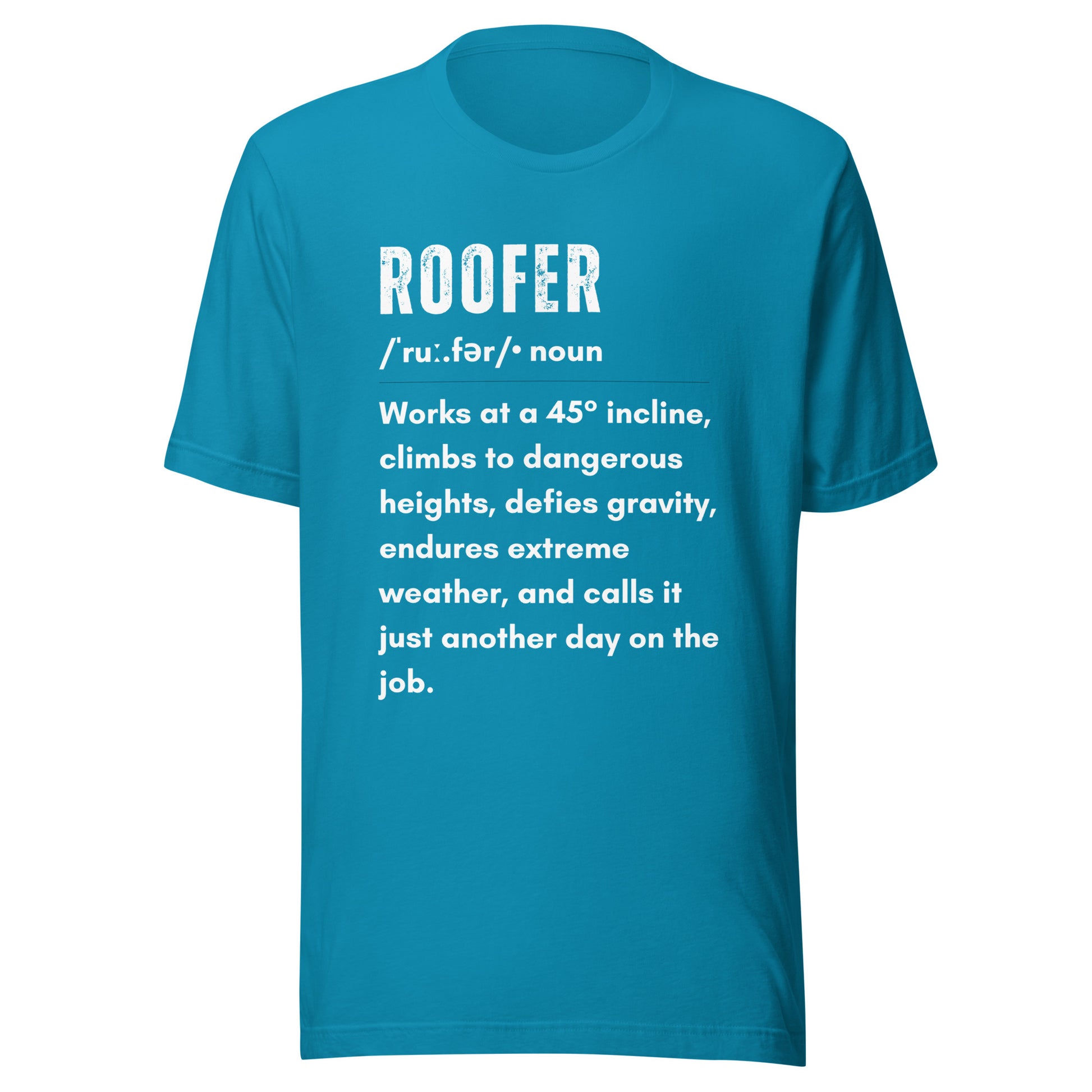 Funny T-shirt for roofers - Roofer Definition Design - GWaves