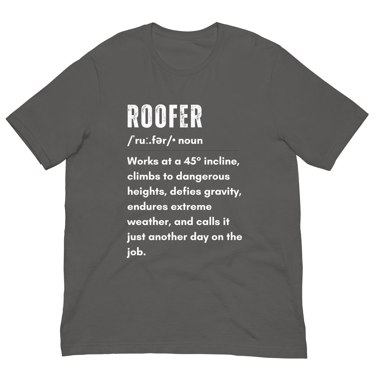 Funny T-shirt for roofers - Roofer Definition Design - GWaves