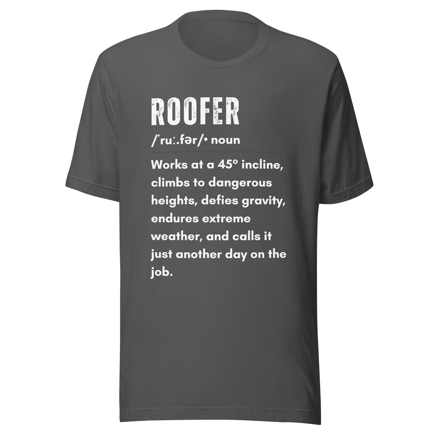 Funny T-shirt for roofers - Roofer Definition Design - GWaves