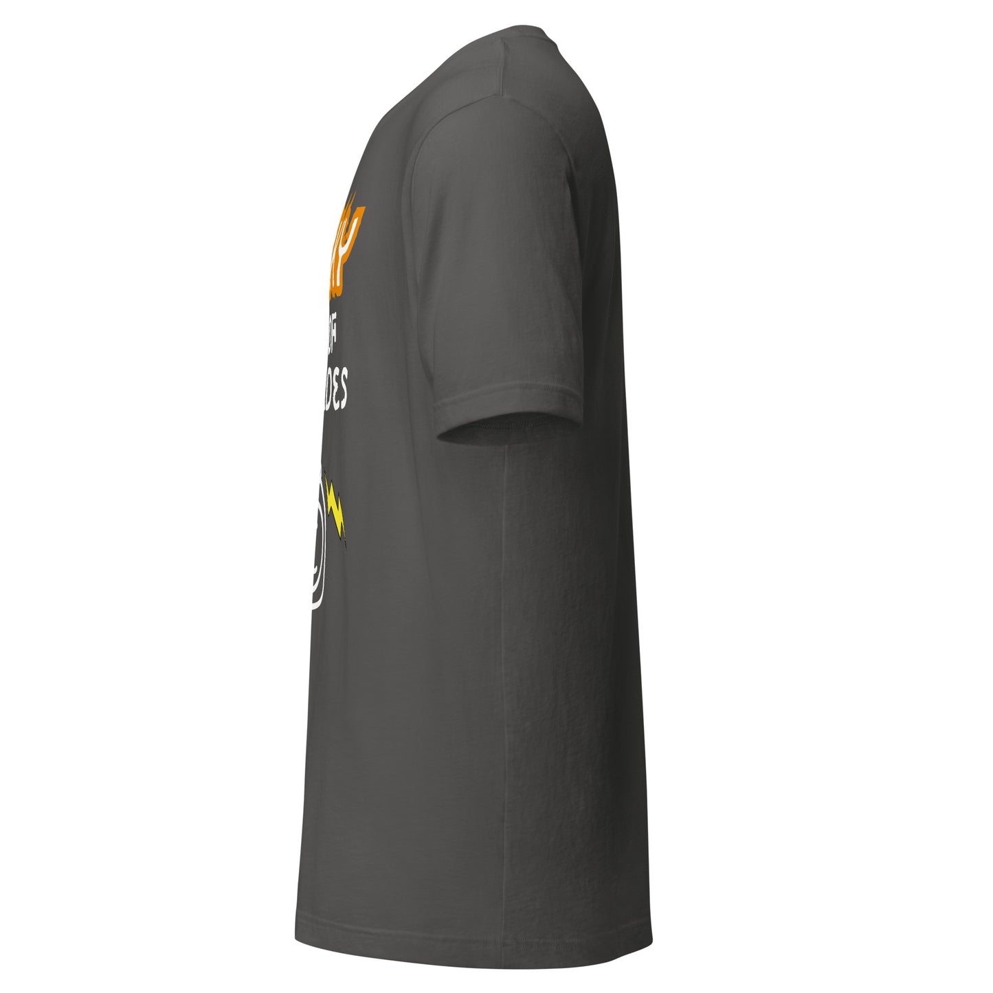 Funny T-shirt for electricians - King of the trades - GWaves