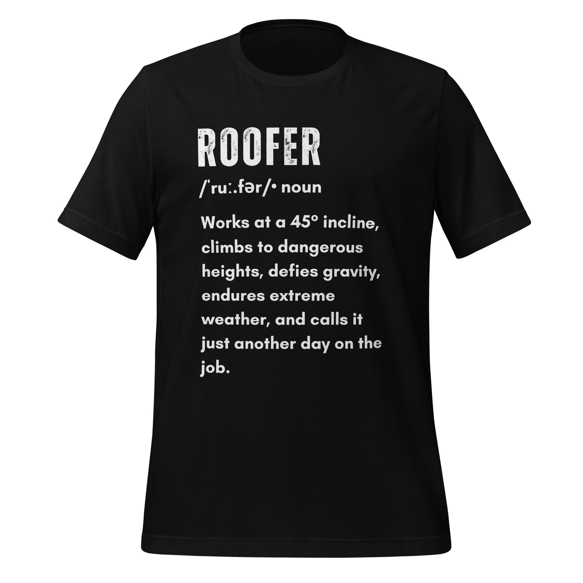 Funny T-shirt for roofers - Roofer Definition Design - GWaves
