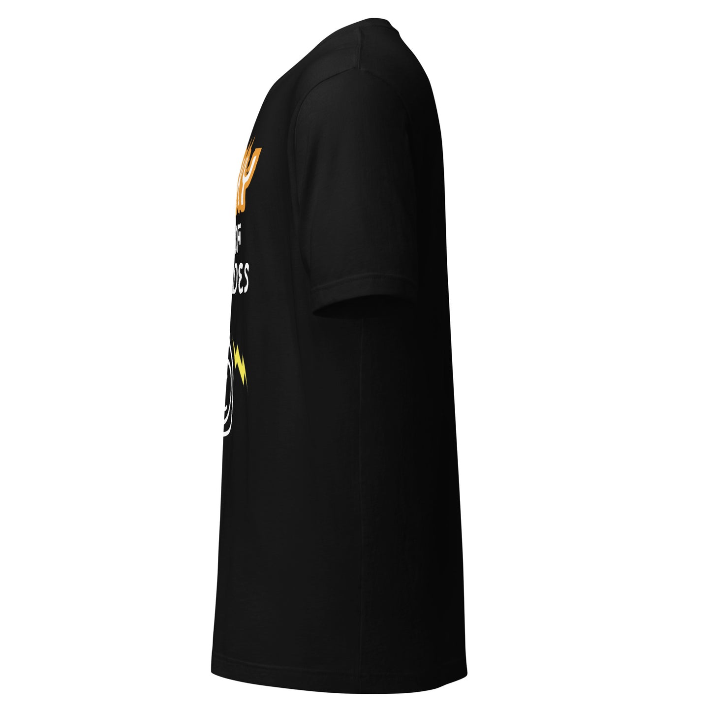 Funny T-shirt for electricians - King of the trades - GWaves