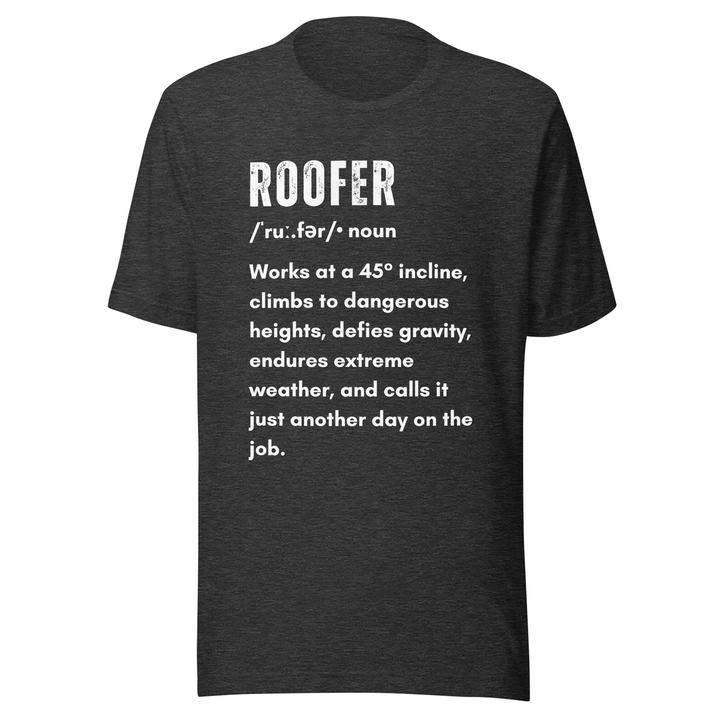 Funny T-shirt for roofers - Roofer Definition Design - GWaves