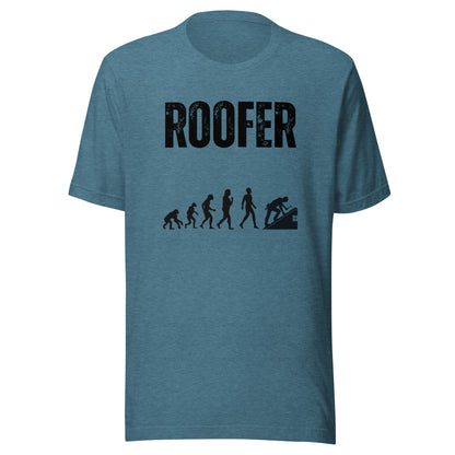 Funny T-shirt for roofers - Roofer Evolution Design - GWaves