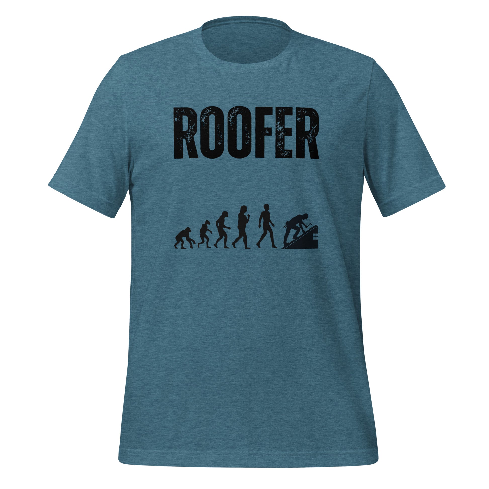 Funny T-shirt for roofers - Roofer Evolution Design - GWaves