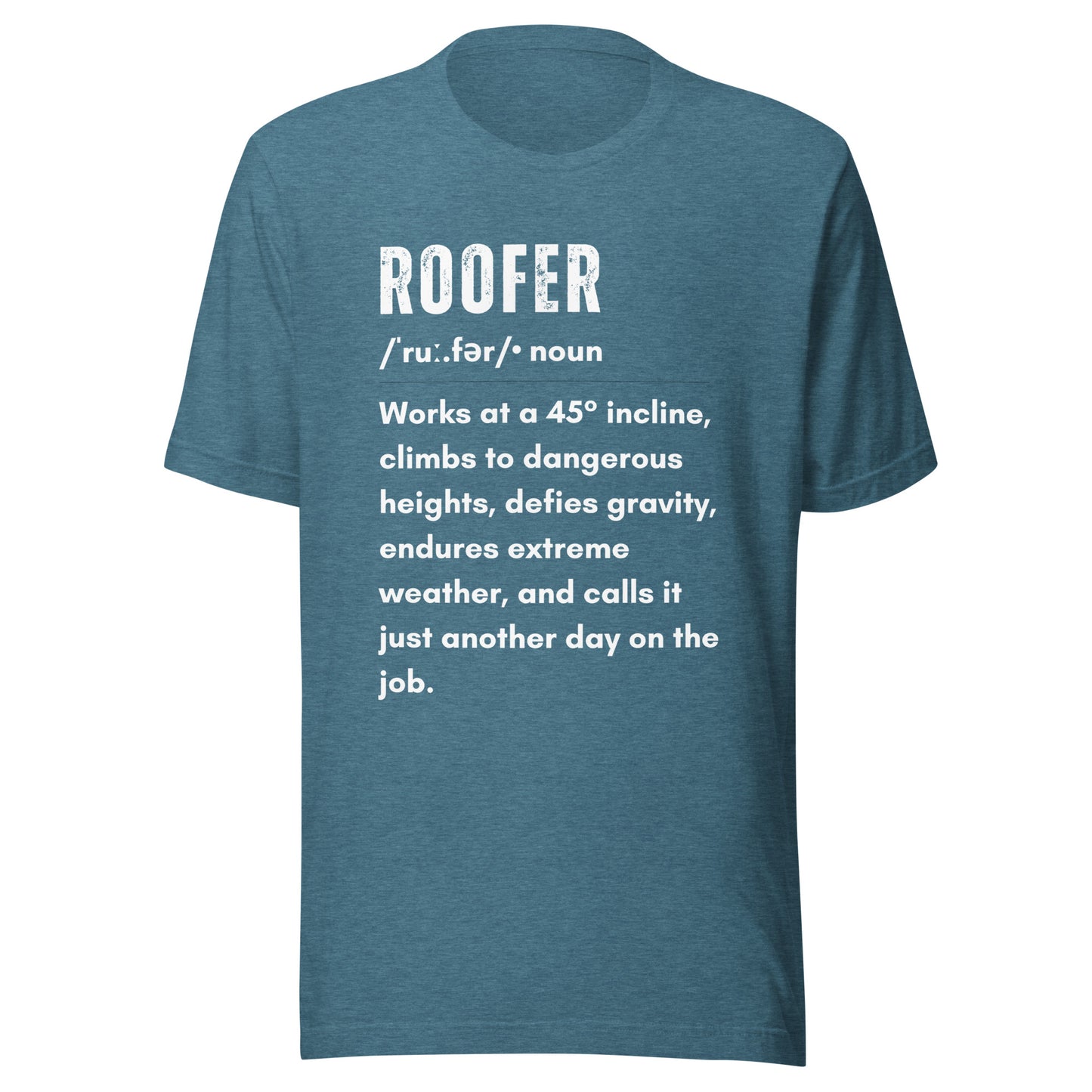 Funny T-shirt for roofers - Roofer Definition Design - GWaves