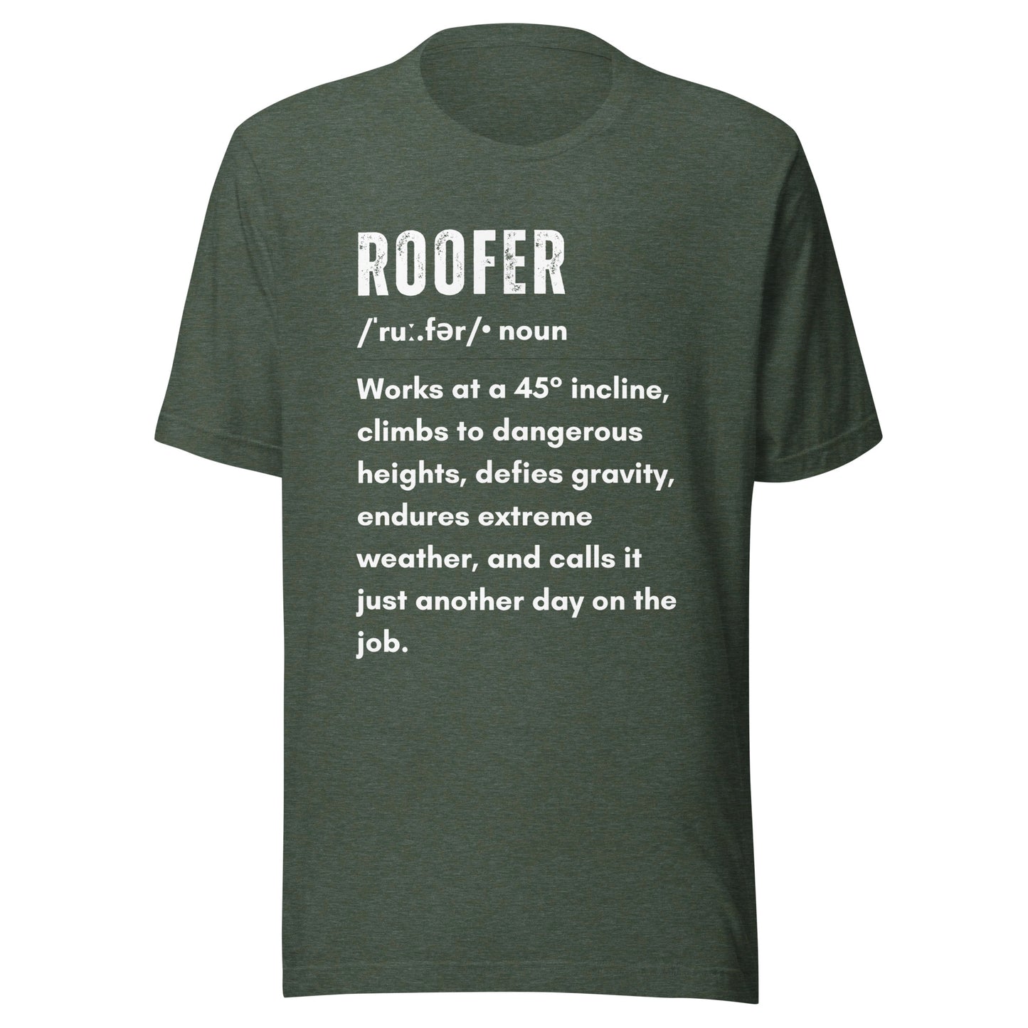 Funny T-shirt for roofers - Roofer Definition Design - GWaves