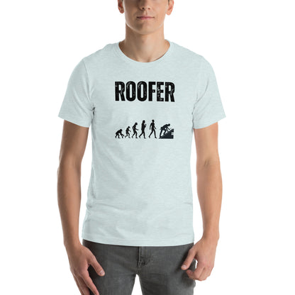 Funny T-shirt for roofers - Roofer Evolution Design - GWaves
