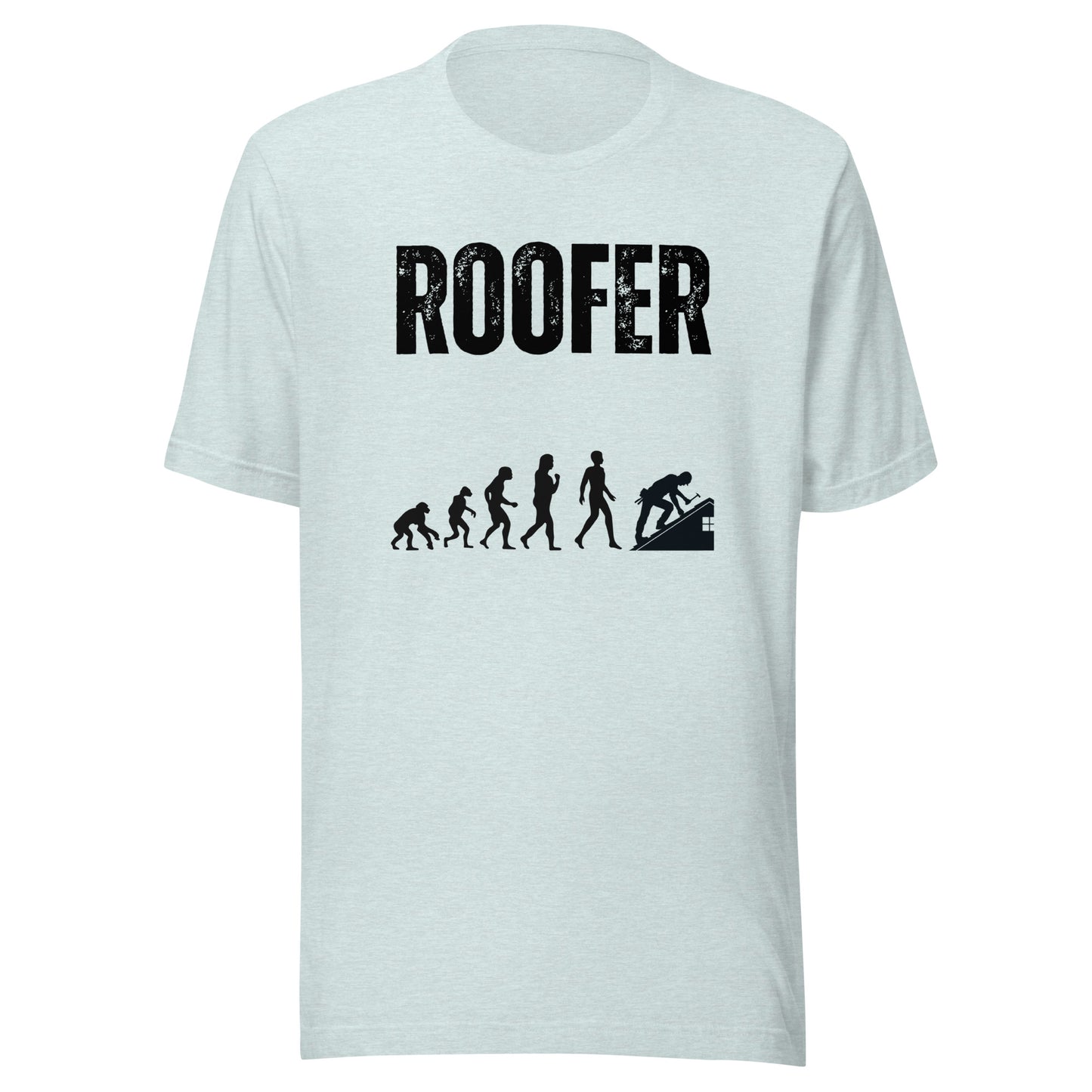 Funny T-shirt for roofers - Roofer Evolution Design - GWaves
