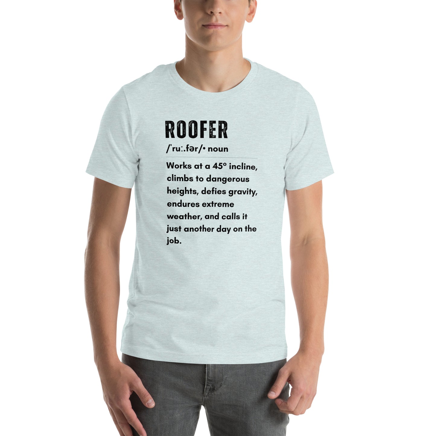 Funny T-shirt for roofers - Roofer Definition Design - GWaves