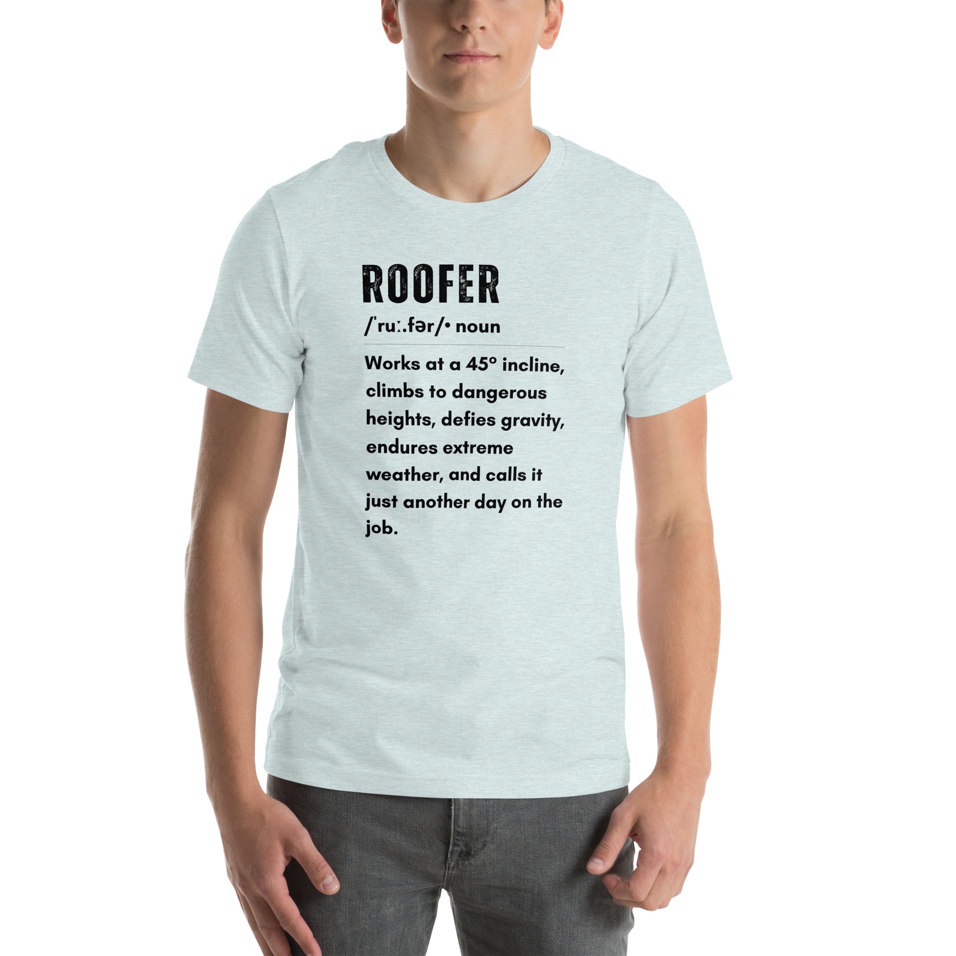 Funny T-shirt for roofers - Roofer Definition Design - GWaves