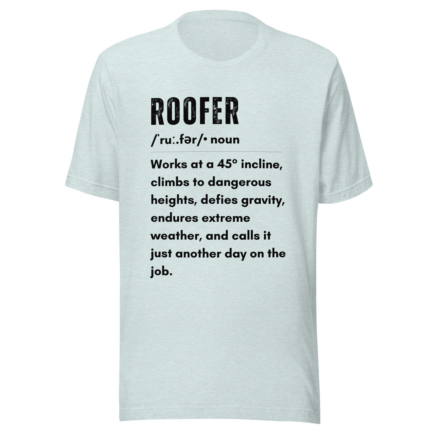 Funny T-shirt for roofers - Roofer Definition Design - GWaves