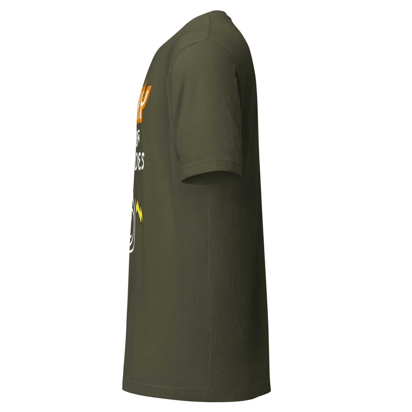 Funny T-shirt for electricians - King of the trades - GWaves