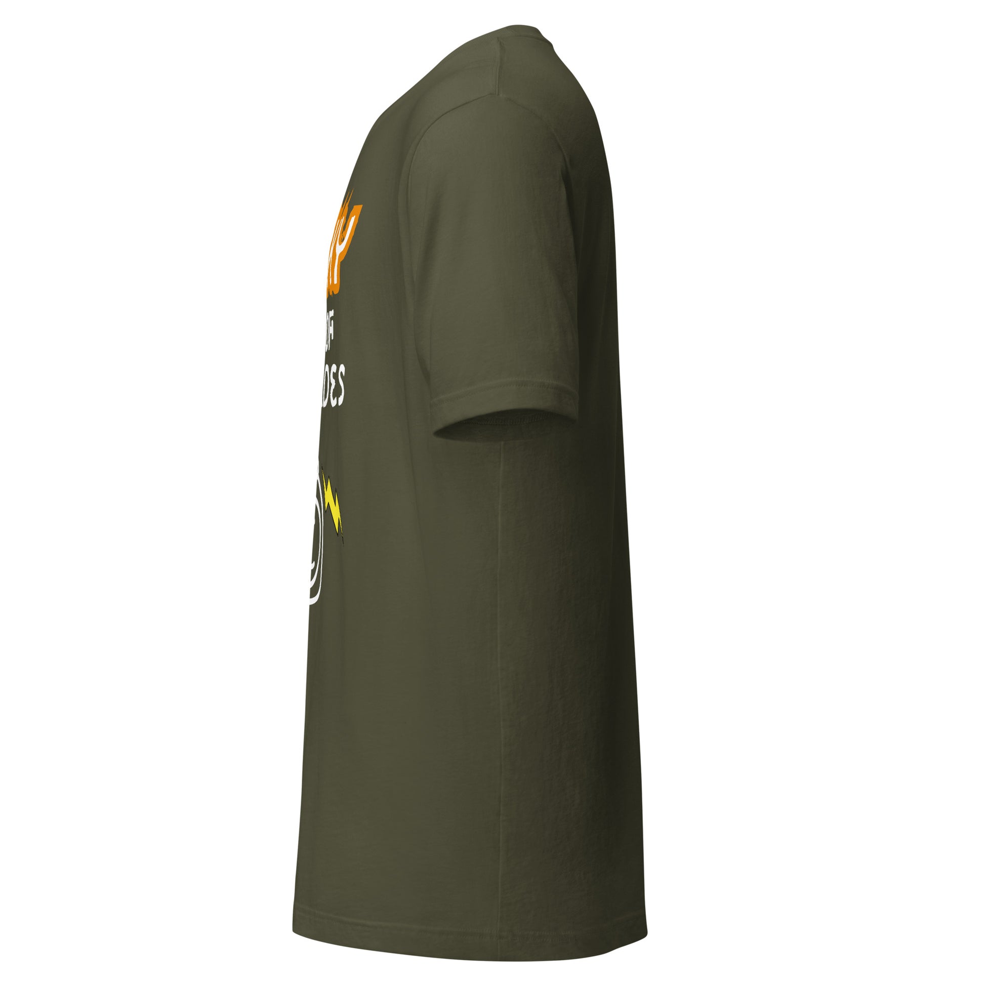 Funny T-shirt for electricians - King of the trades - GWaves