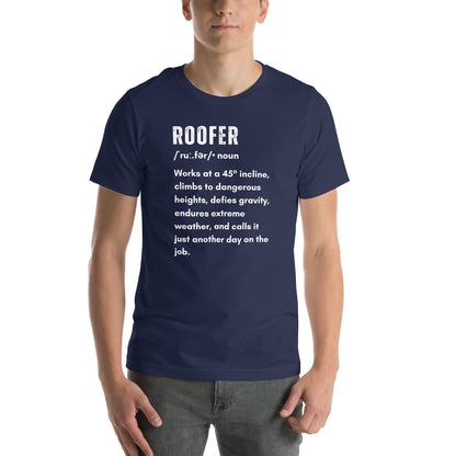 Funny T-shirt for roofers - Roofer Definition Design - GWaves