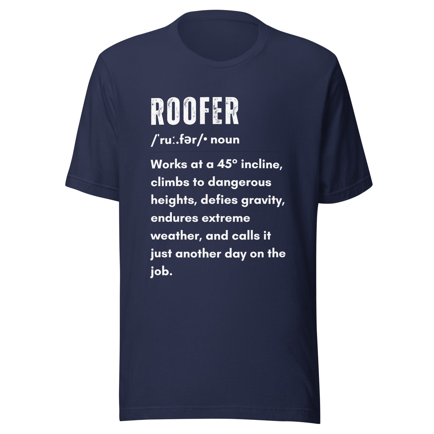 Funny T-shirt for roofers - Roofer Definition Design - GWaves