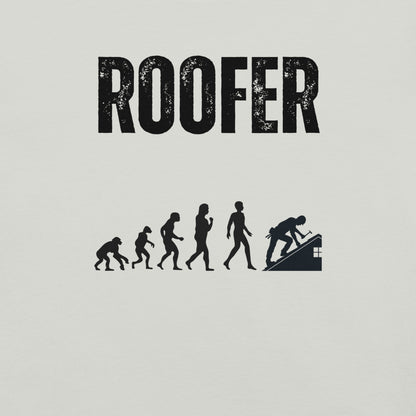 Funny T-shirt for roofers - Roofer Evolution Design - GWaves