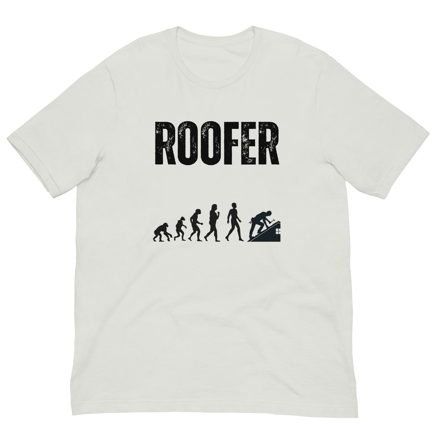 Funny T-shirt for roofers - Roofer Evolution Design - GWaves