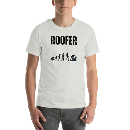Funny T-shirt for roofers - Roofer Evolution Design - GWaves