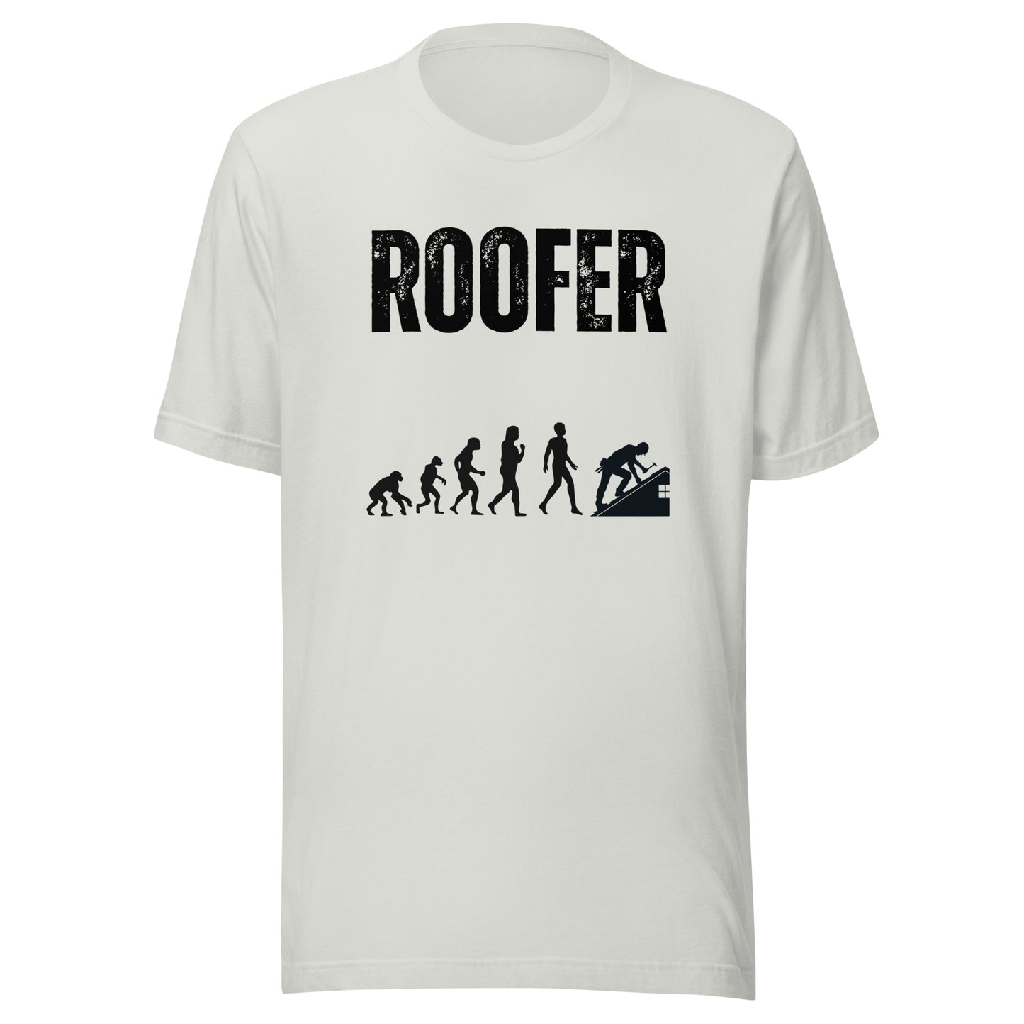 Funny T-shirt for roofers - Roofer Evolution Design - GWaves