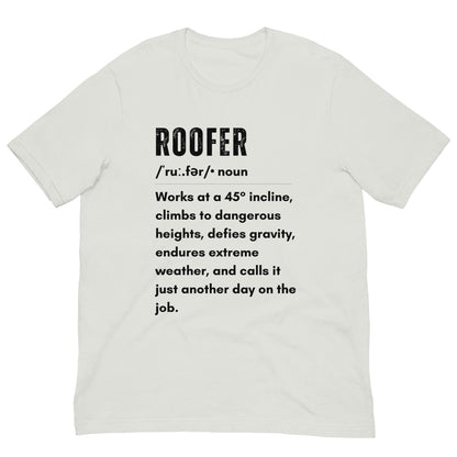 Funny T-shirt for roofers - Roofer Definition Design - GWaves