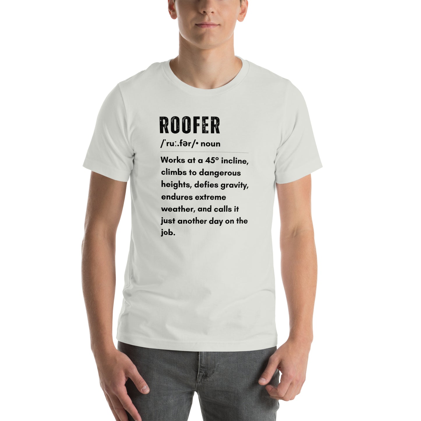 Funny T-shirt for roofers - Roofer Definition Design - GWaves