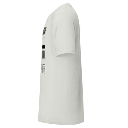 Funny T-shirt for scaffolders - scaffolder-ingredients-tee - GWaves 