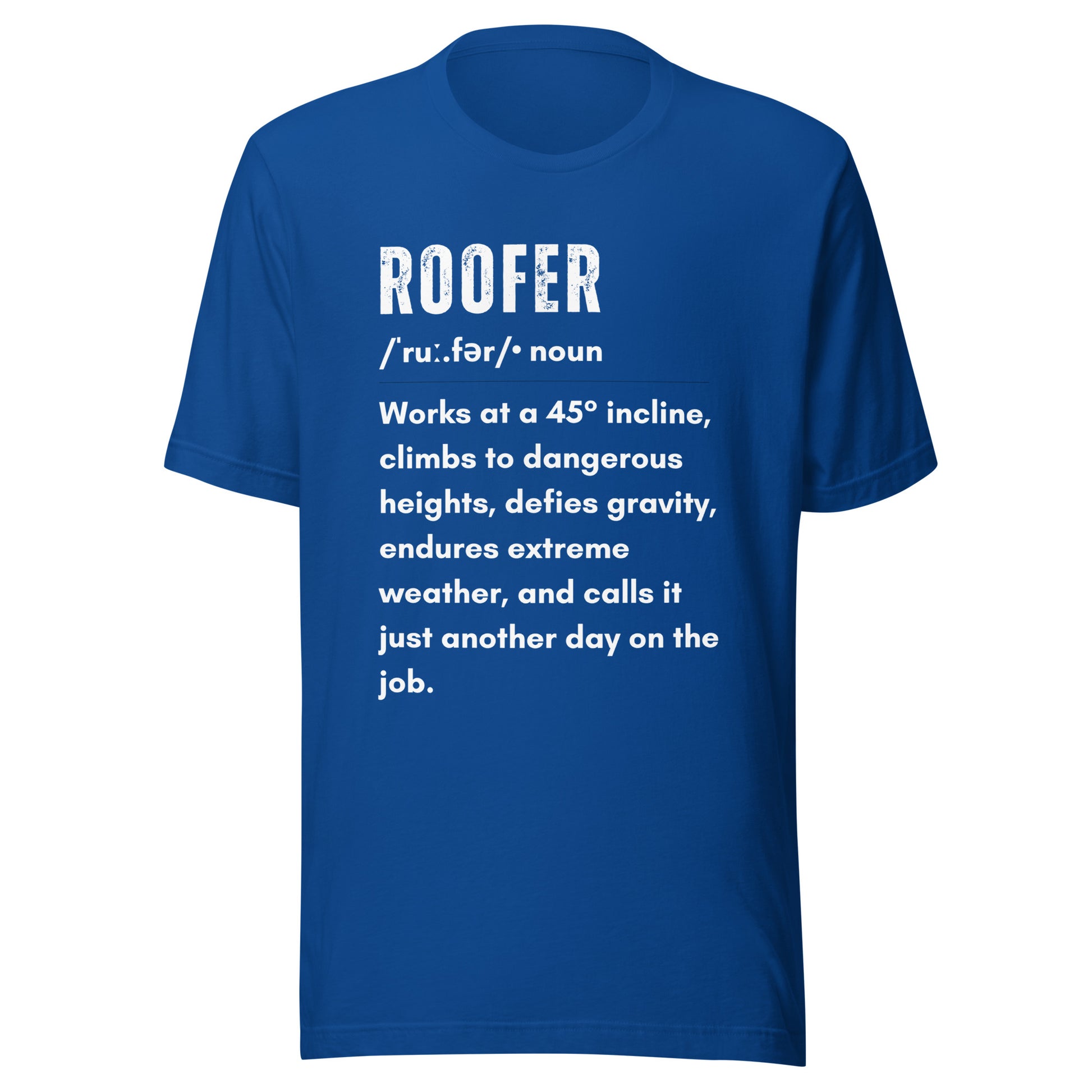 Funny T-shirt for roofers - Roofer Definition Design - GWaves