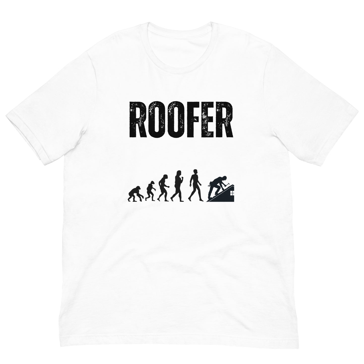 Funny T-shirt for roofers - Roofer Evolution Design - GWaves