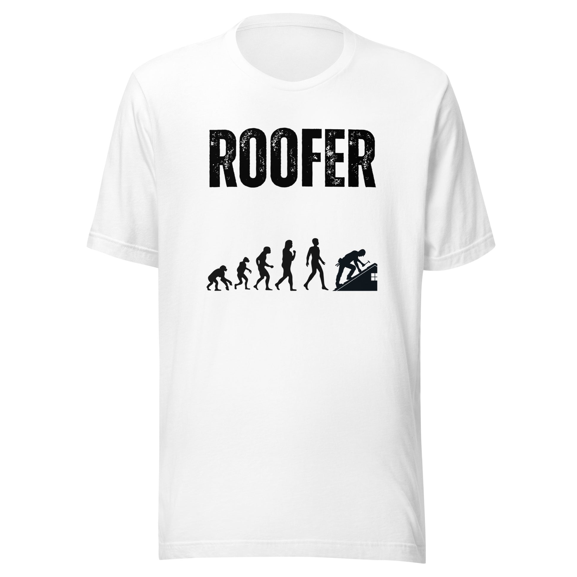 Funny T-shirt for roofers - Roofer Evolution Design - GWaves