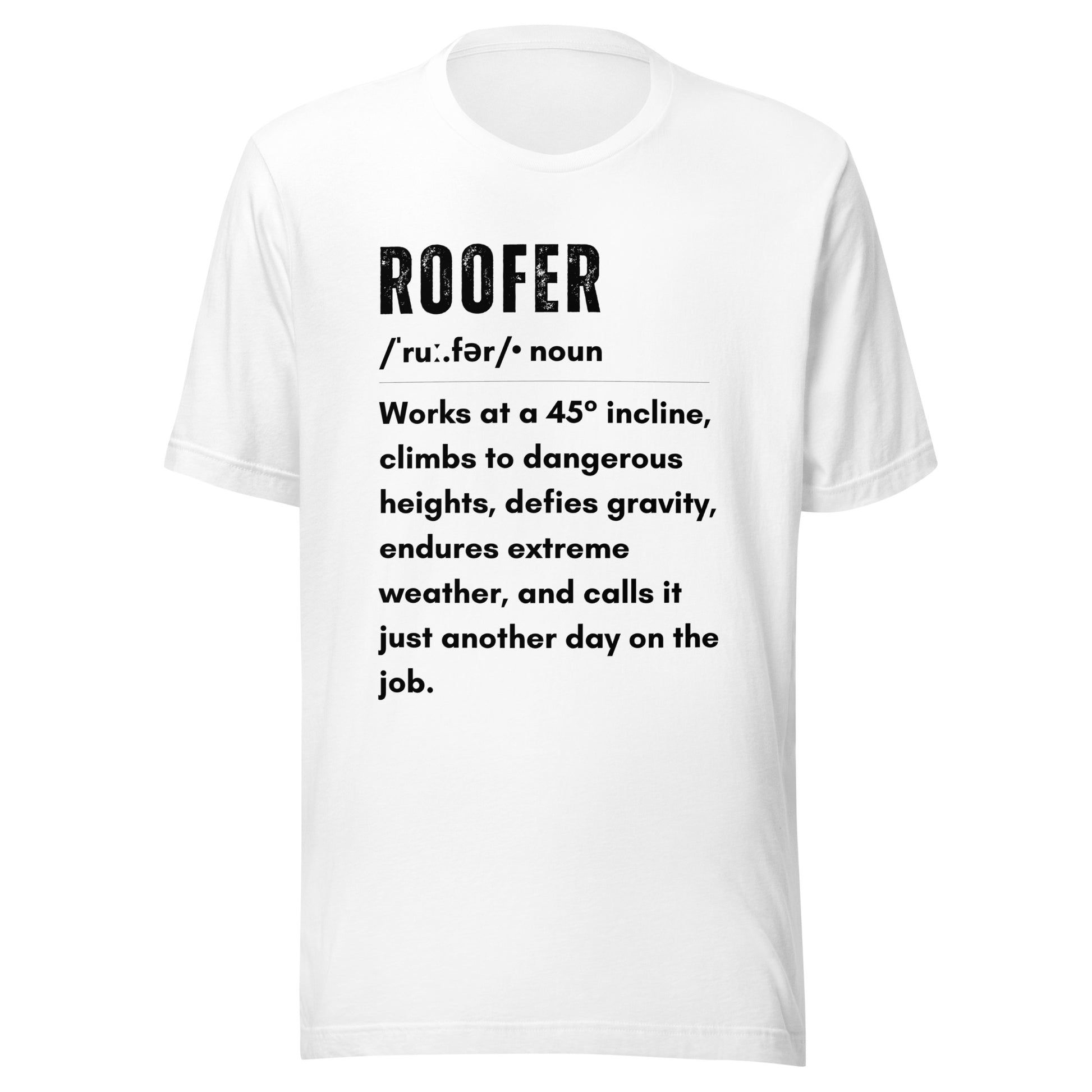 Funny T-shirt for roofers - Roofer Definition Design - GWaves