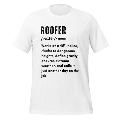 Funny T-shirt for roofers - Roofer Definition Design - GWaves