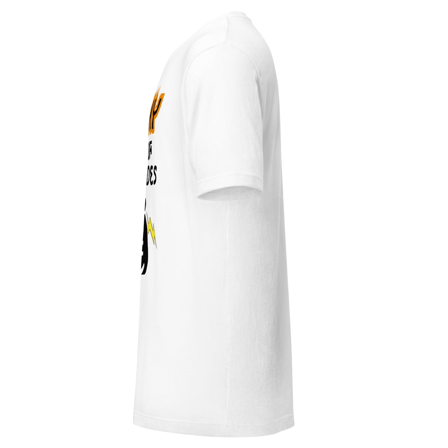 Funny T-shirt for electricians - King of the trades - GWaves